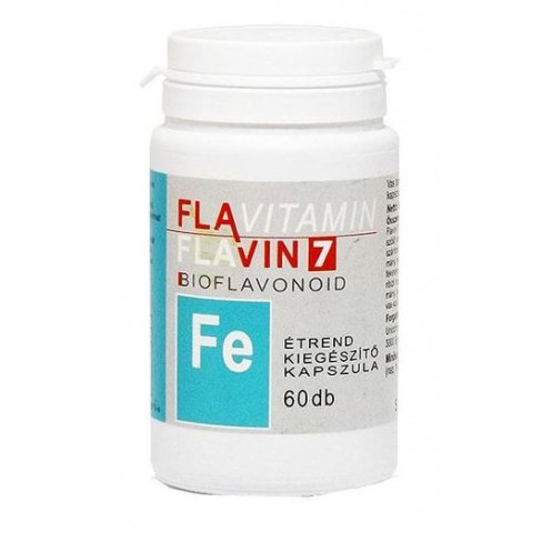 Vásároljon Flavitamin vas kapszula 60db terméket - 1.507 Ft-ért